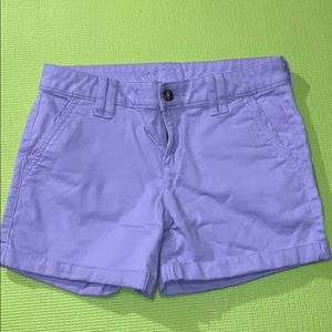 Lilac Colored Arizona Jean Shorts